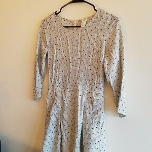 PRICE DROP Printed sleeved dress with pockets